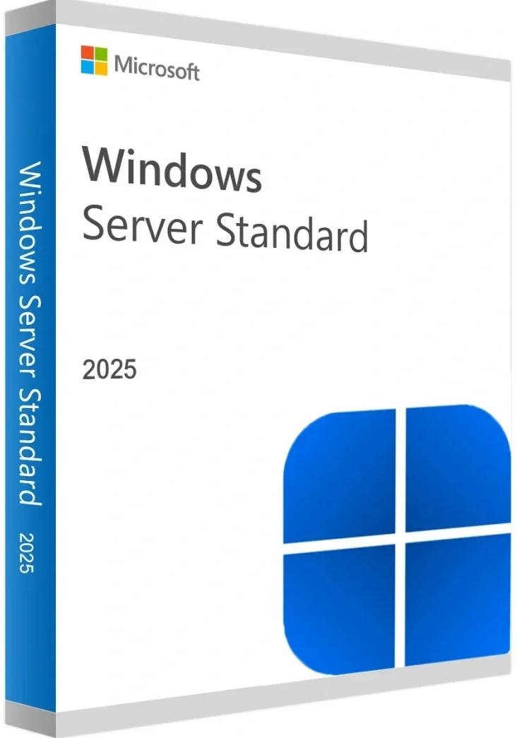Операционная система Microsoft Windows Server Std 2025 64Bit Eng 1pk DSP OEI DVD  24 Core (EP2-25205)