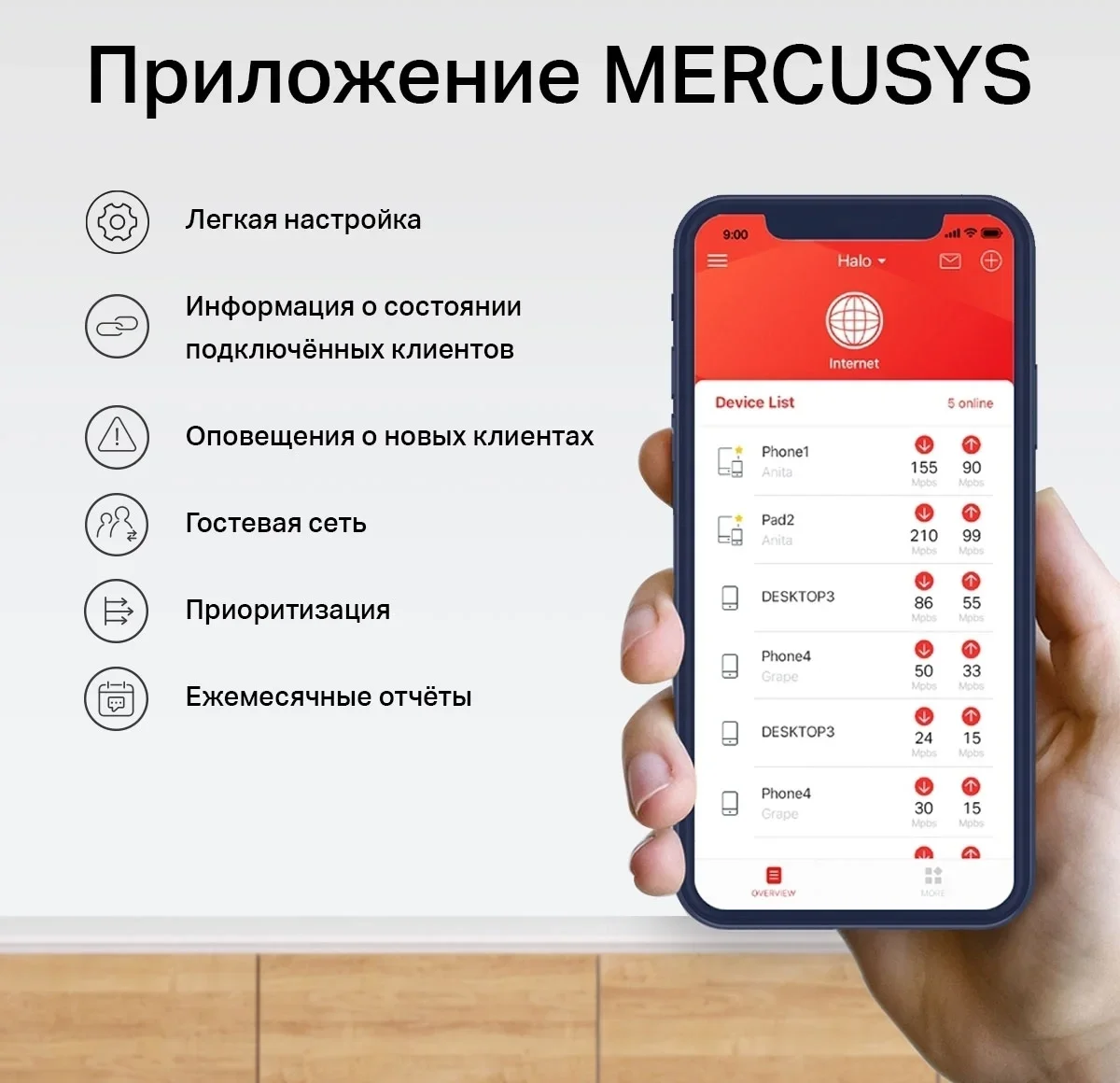 Бесшовный Mesh роутер Mercusys HALO H80X(2-PACK) AX3000 10/100/1000BASE-TX белый (упак.:2шт)