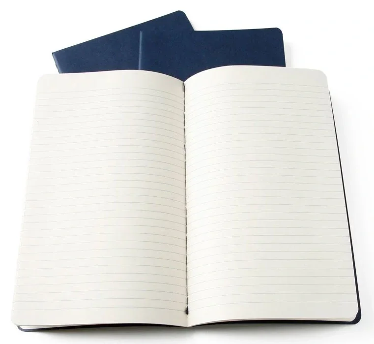 Блокнот Moleskine CAHIER JOURNAL CH116 Large 130х210мм обложка картон 80стр.  линейка клюквенный (3шт)