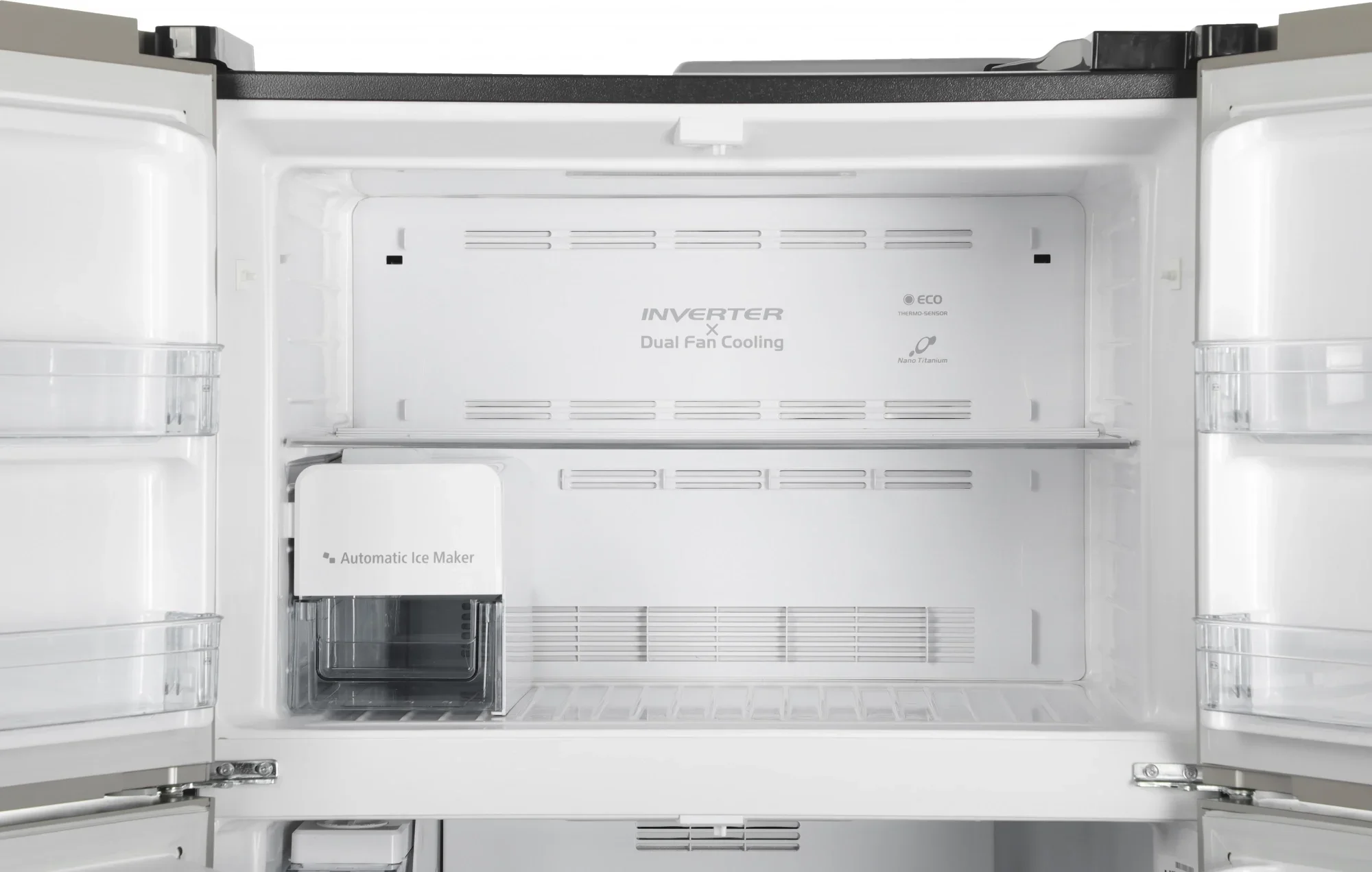 Холодильник Hitachi R-W660PUC7X GC 2-хкамерн. шампань глянц. инвертер