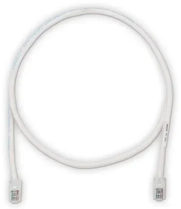 Патч-корд Panduit UTPCH15MY, RJ-45, кат.5e, 15 м, белый