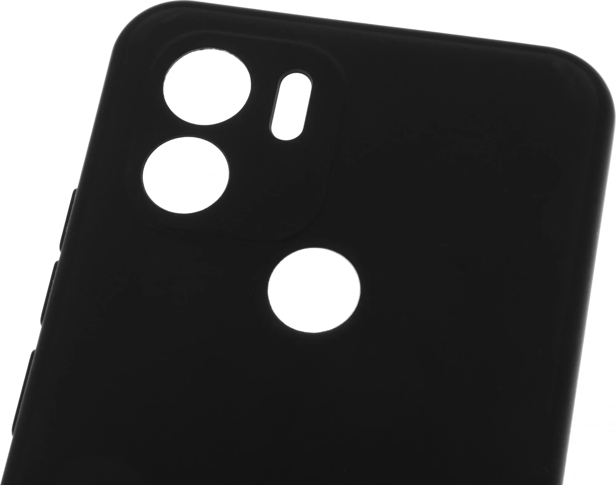 70938 Чехол (клип-кейс) BoraSCO для Xiaomi Redmi A1+  Silicone  Case  черный ()