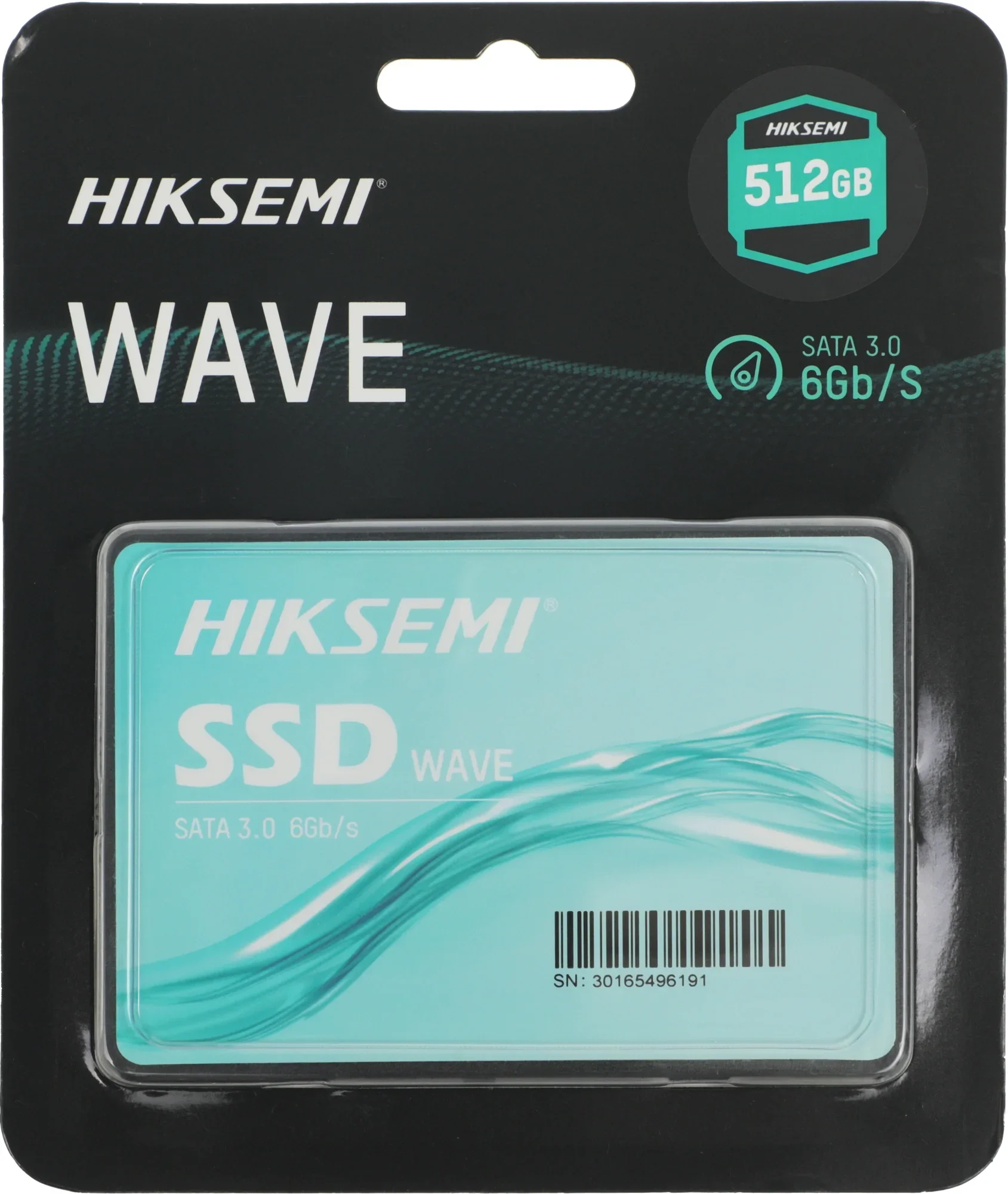 SSD 2.5" HIKSEMI 512Gb <HS-SSD-WAVE(S) 512G> (SATA3, up to 530/450MBs,  3D NAND, 170TBW)