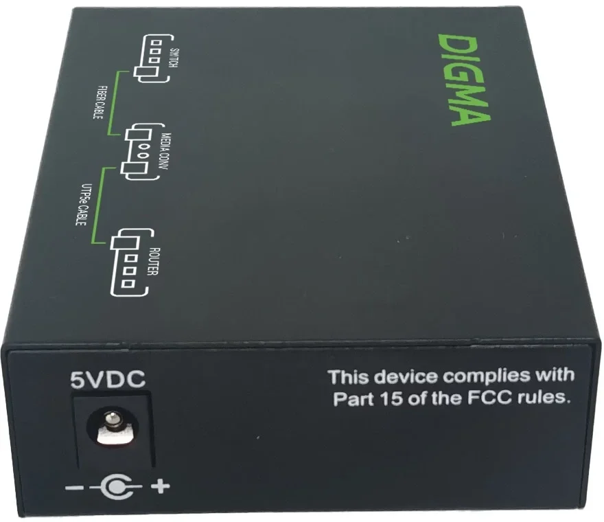 Медиаконвертер Digma DMC-1G35-20A