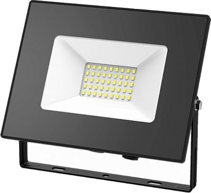 GAUSS 613100370P Прожектор светодиодный ДО-70 Вт 4800 Лм 6500К IP65 175-265 В PROMO черный LED  Elementary  Gauss