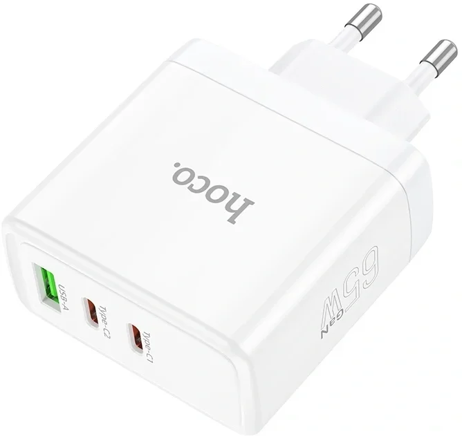 Зарядное устройство HOCO 84155, 25 Вт, PD+QC, белый