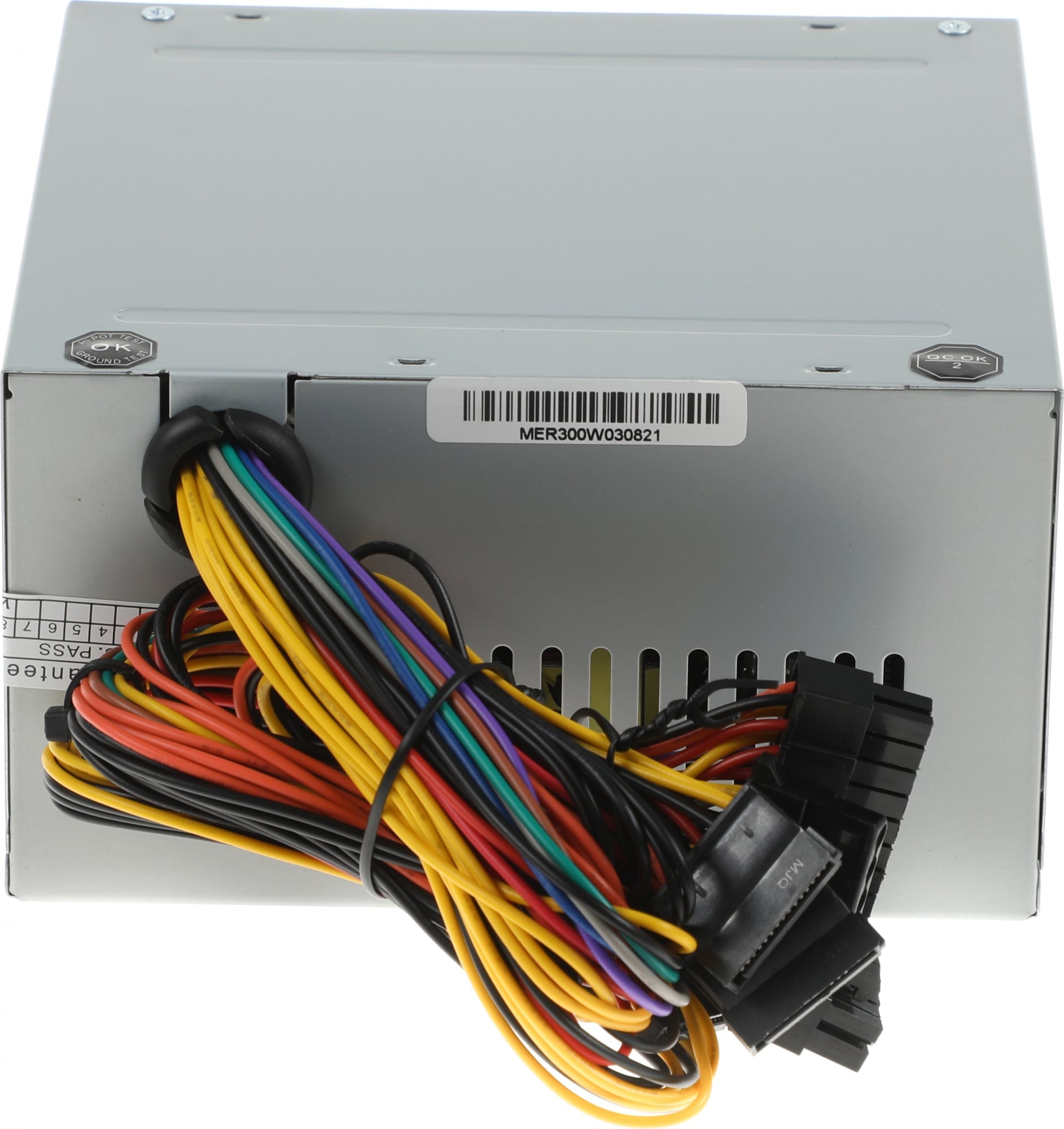 <020860> Блок питания .300W Accord ACC-P300W (80mm, 20+4pin, 3*Sata, 1*IDE, 1*FDD) [ACC-P300W]