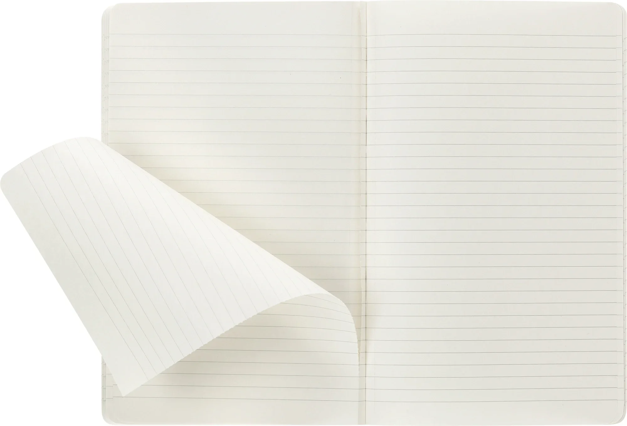 Блокнот Moleskine CAHIER JOURNAL LARGE 130х210мм, обложка картон, 80 страниц, линейка, бежевый (3шт)