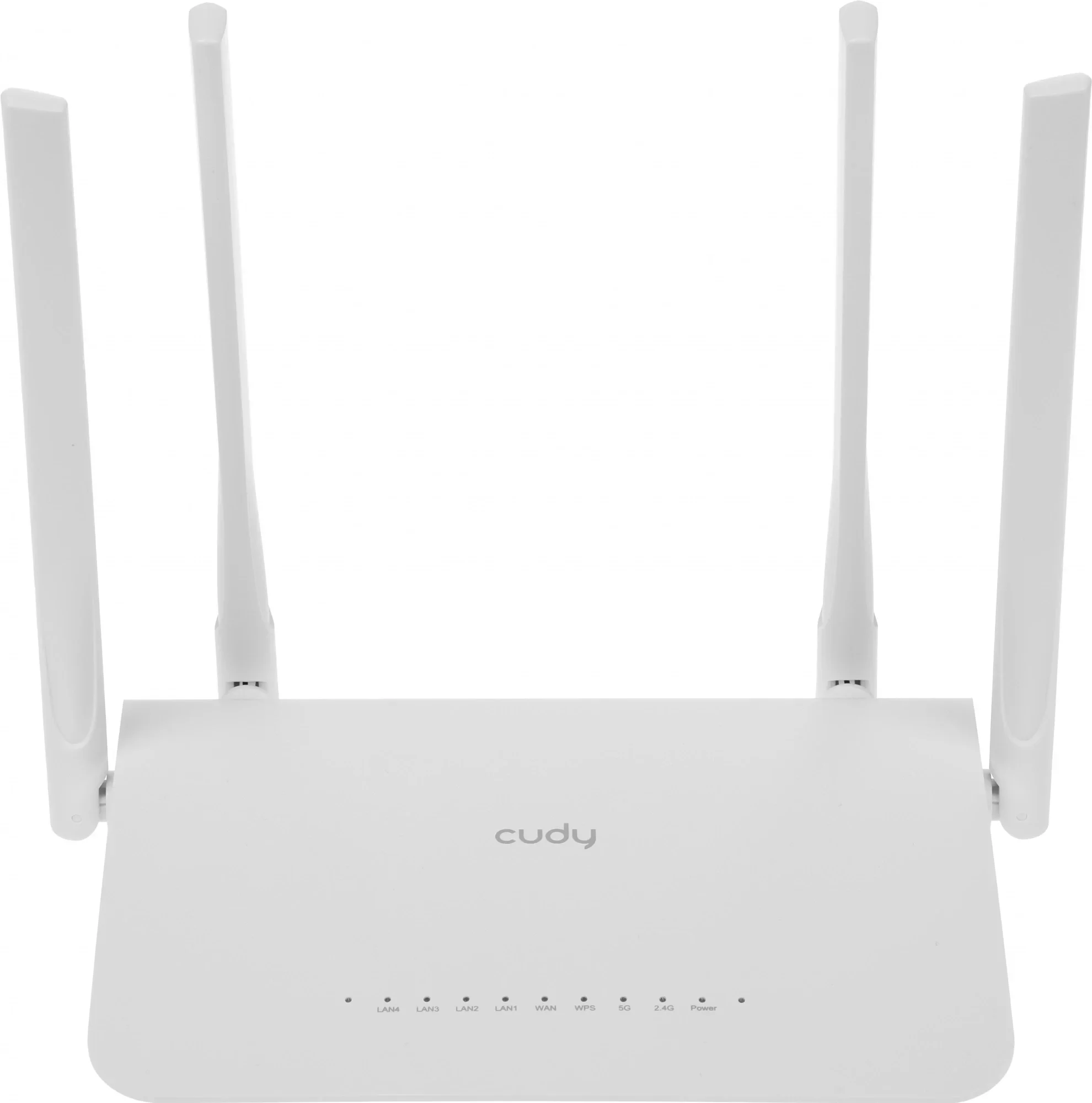 Маршрутизатор/ AC1200 Gigabit Dual Band Wi-Fi Mesh Router, Chipset MediaTek, 5 x10/100/1000Mbps RJ45 Ports, 4 x 5dBi fixed antennas,  WiFi router/AP/ Repeater/WISP Mode, 802.11ac/a/b/g/n, 867Mbps at 5GHz + 300Mbps at 2.4GHz, Zerotier/Wireguard/OpenVPN/IPSec/L2TP/PPTP VPN,  DNS over Cloudflare/Google/Quad9, DDNS, WiFi Schedule, IPv6,  WPS,WPA3, IPTV, WOL, TR069/TR098/TR111/TR181, Cudy Mesh, Cudy APP