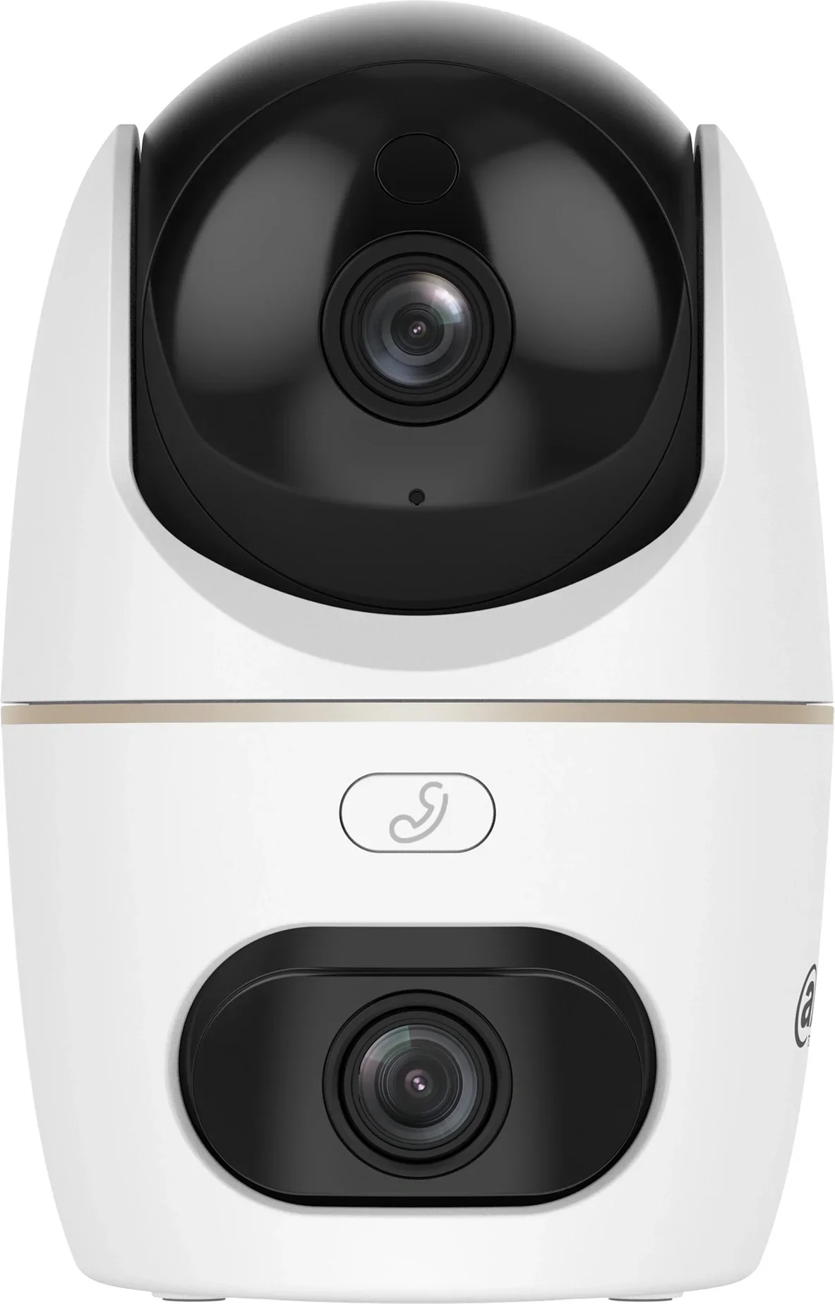 Камера видеонаблюдения IP Dahua DH-IPC-H3DP-3F-0360B Wi-Fi 3.6-3.6мм цв. корп.:белый/черный (DH-H3D-3F)