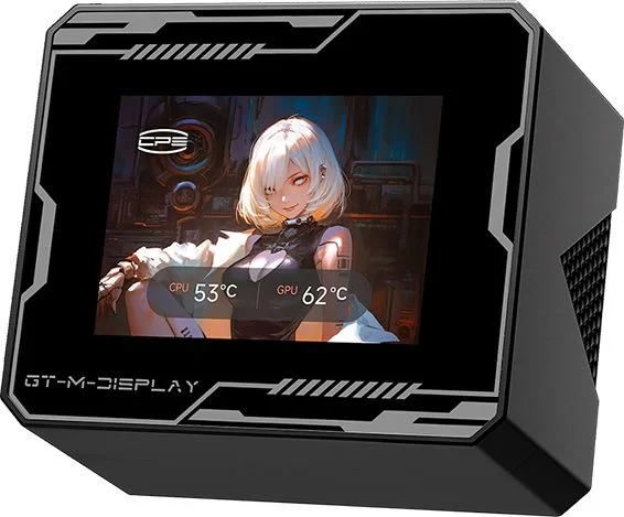 Система водяного охлаждения PcCooler GT360M Display ARGB Soc-AM5/AM4/1200/1700/1851 черный 4-pin 15-33.7dB Al LCD 310W Ret (GT360M-BKAWXX-GL)