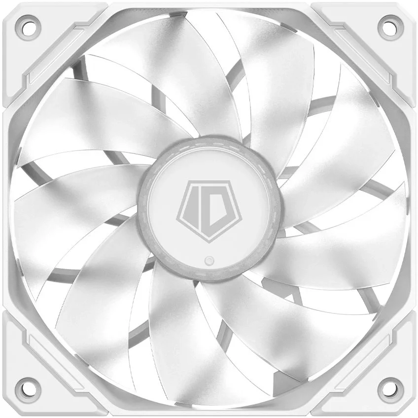 Вентилятор для корпуса ID-COOLING TF-12025-PRO SW (120mm, 1500rpm, 70 CFM, 28.9 дБ, PWM 4-pin, white) (TF-12025-PRO SW)