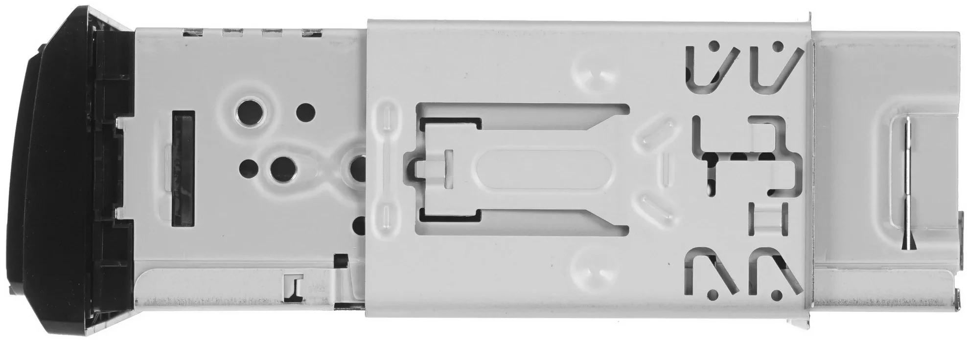Автомагнитола Kenwood KDC-BT660U, 1 DIN, CD, Bluetooth, USB Type-A, AUX, съёмная панель