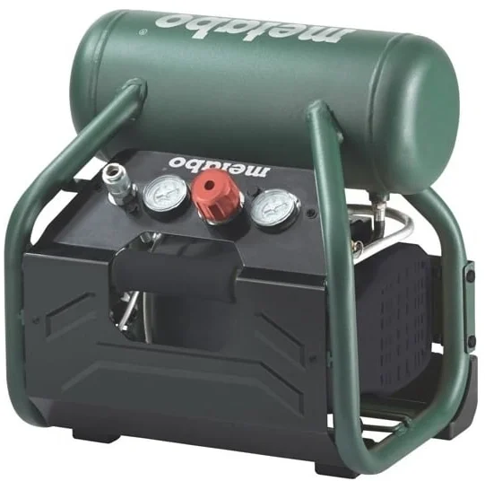 601531000 Компрессор поршневой Metabo Power 180-5 W OF безмасляный 160л/мин 5л  1.1Вт  зеленый