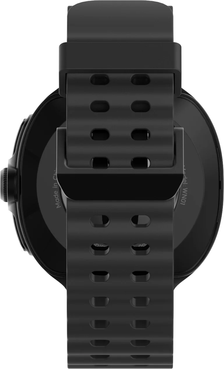 Смарт-часы Tecno Watch Neo 1.43" AMOLED корп.черный рем.черный/оранжевый разм.брасл.:130-210мм (WN01)