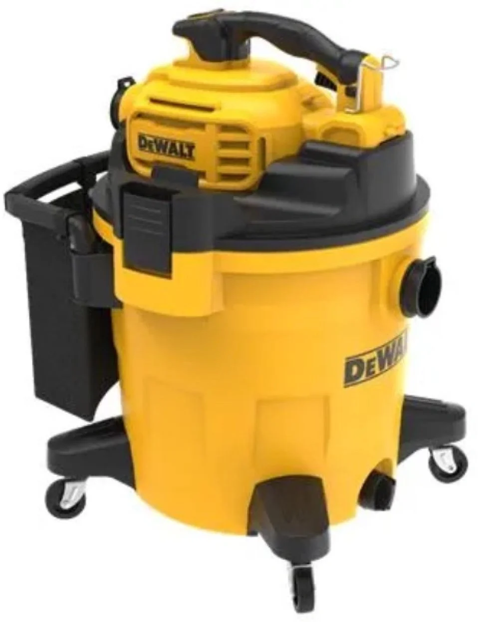 Строительный пылесос DeWalt DXV245P 1400Вт (уборка: сухая/влажная/выдув/сбор воды) желтый