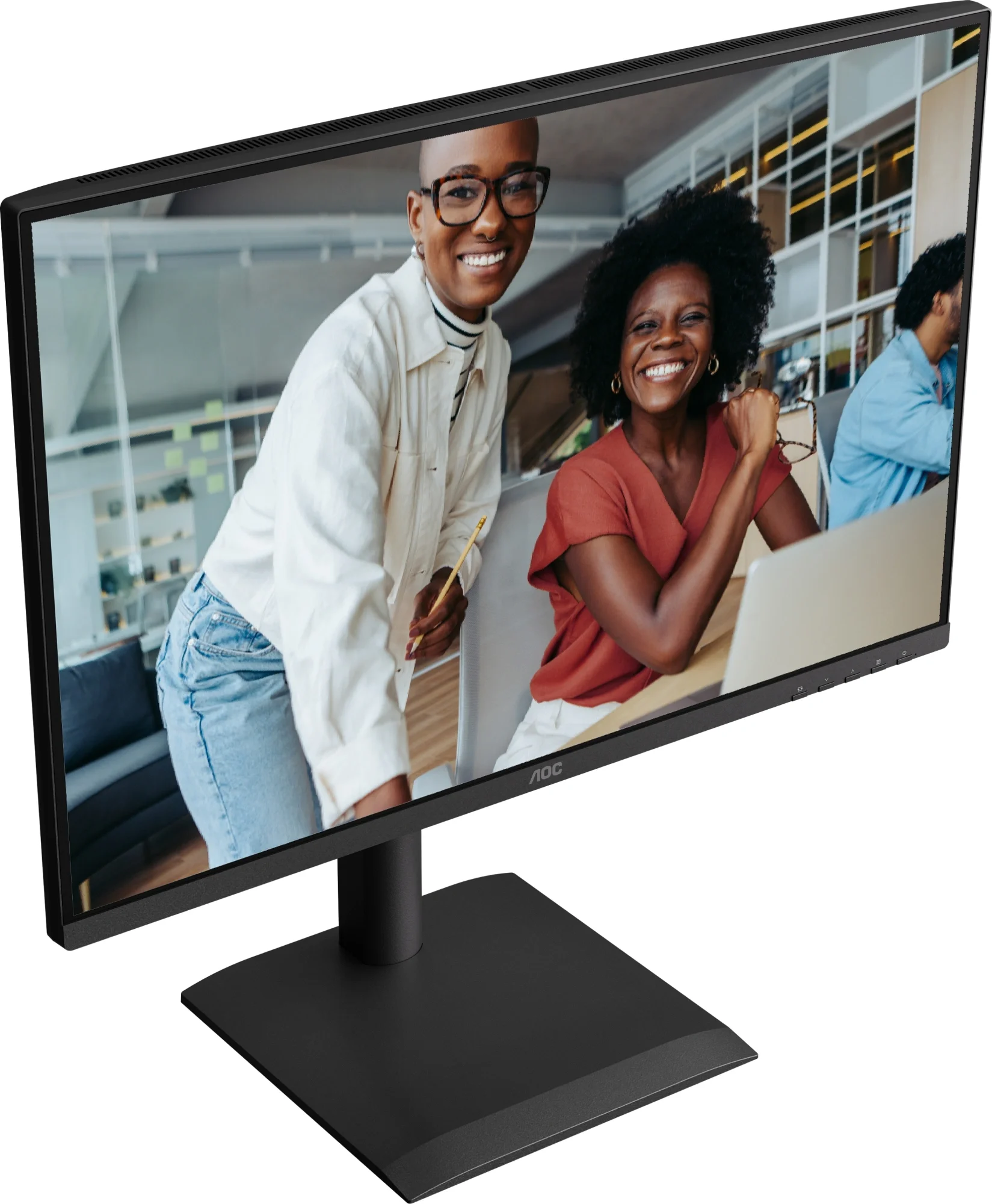 Монитор AOC 24" X24E4U черный IPS LED 16:10 HDMI M/M матовая HAS Piv 300cd 178гр/178гр 1920x1200 100Hz VGA DP FHD USB 5.22кг