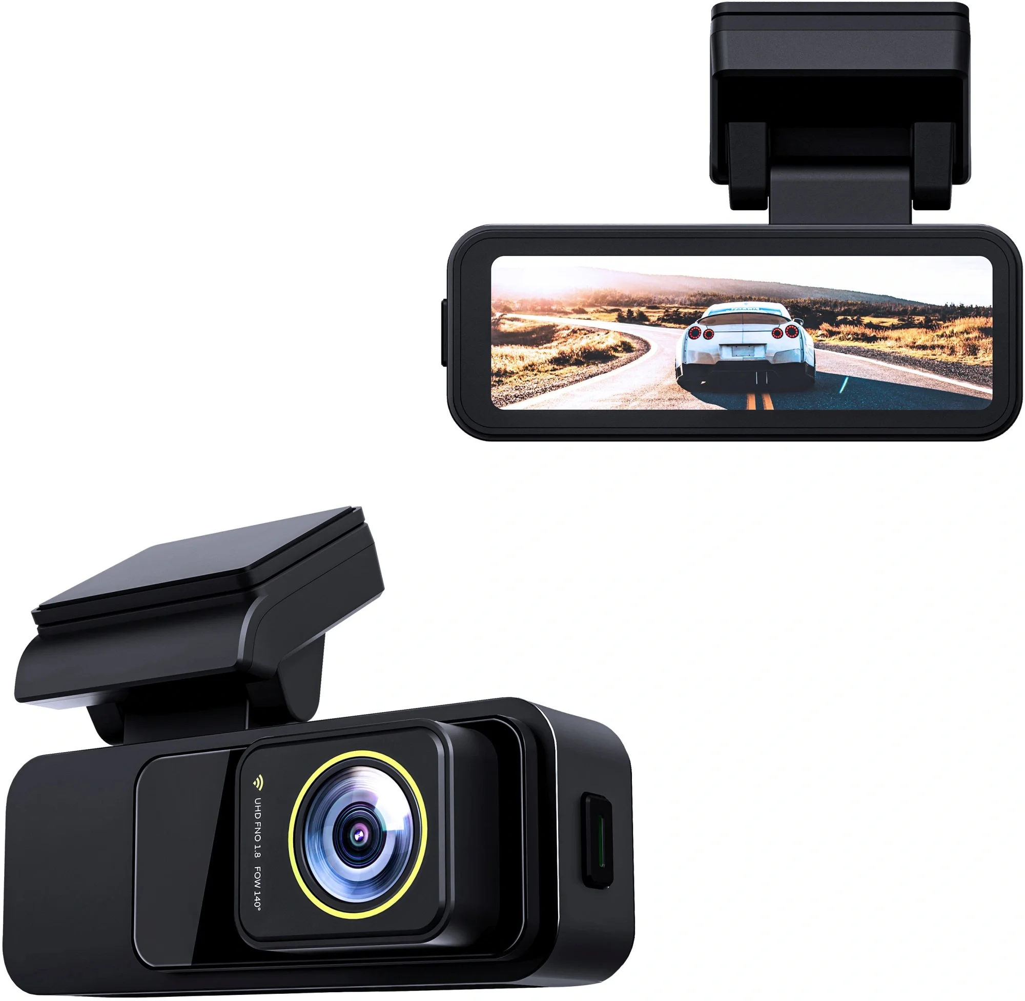 Видеорегистратор Digma FreeDrive 950DW черный 4Mpix 3840x2160 120гр. Hi3516 СV610