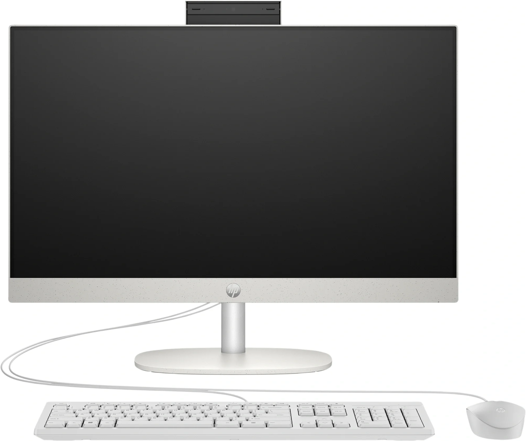 Моноблок HP ProOne 240 G10 23.8" Full HD i7 1355U (1.7) 16Gb SSD512Gb UHDG FreeDOS GbitEth WiFi BT 90W клавиатура мышь Cam белый 1920x1080