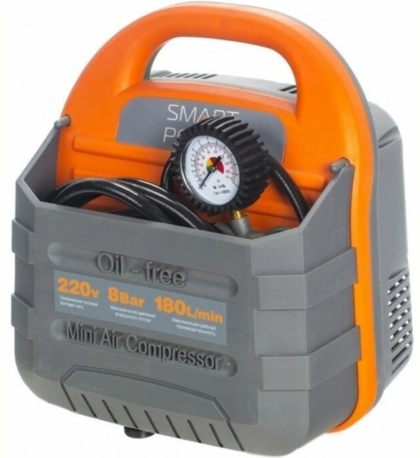 Автомобильный компрессор Berkut Smart Power SAC-180 180л/мин шланг 3.1м