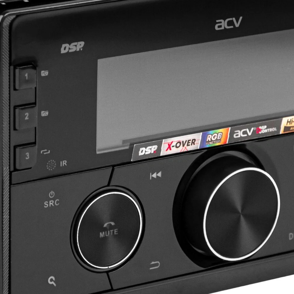 Автомагнитола ACV 40189, ADX-211BM, 2 DIN, Bluetooth, USB