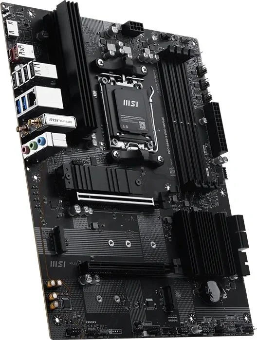 Материнская плата MSI PRO B840-S EVO WIFI6E Socket AM5 AMD B840 4xDDR5 ATX AC`97 8ch(7.1) 2.5Gg RAID+HDMI