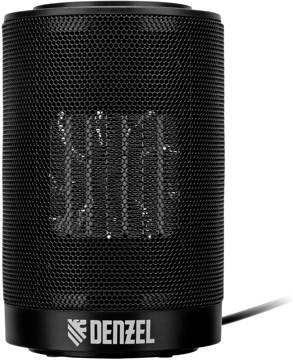 Тепловентилятор Denzel DTFC-1200S 1200Вт черный