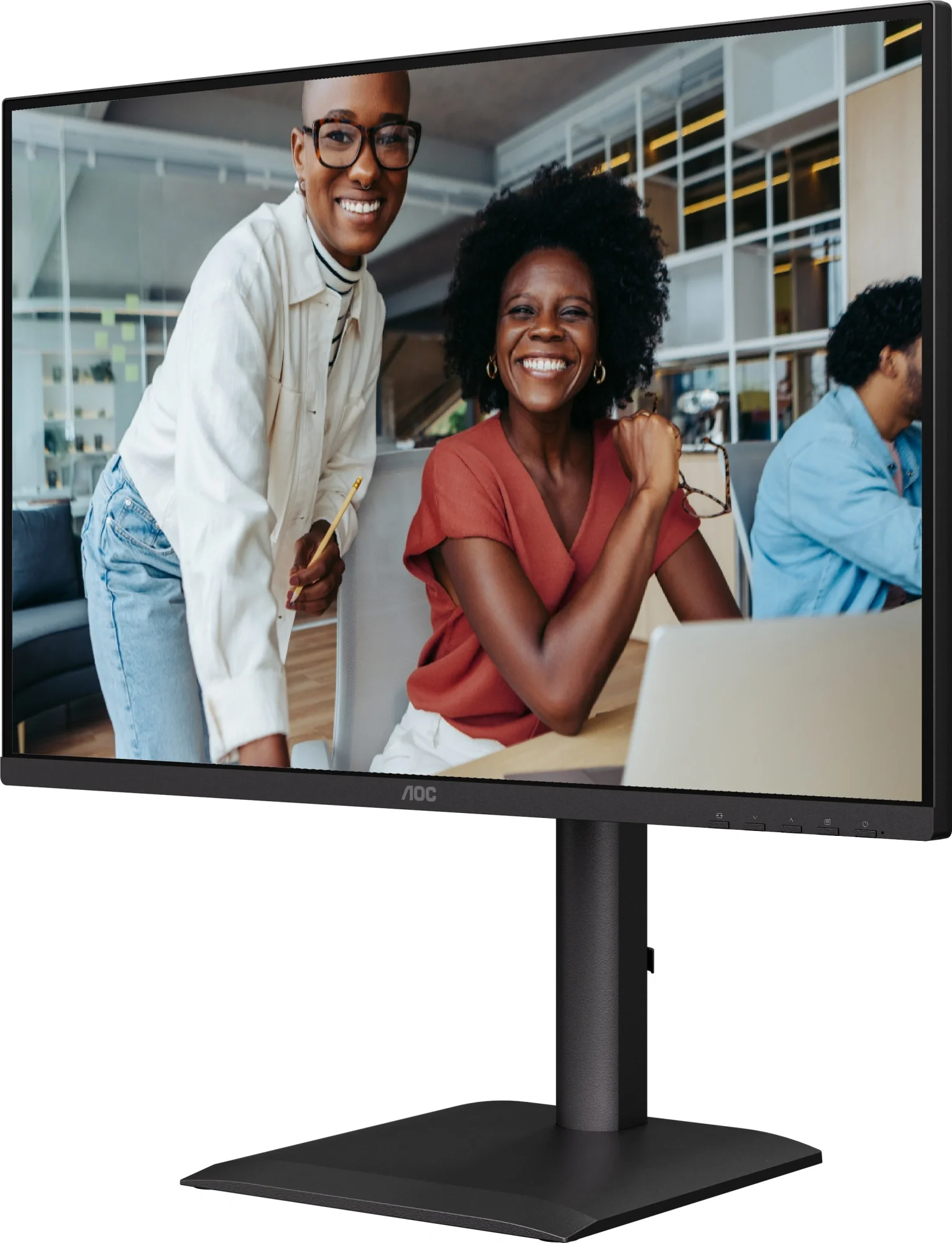Монитор AOC 24" X24E4U черный IPS LED 16:10 HDMI M/M матовая HAS Piv 300cd 178гр/178гр 1920x1200 100Hz VGA DP FHD USB 5.22кг