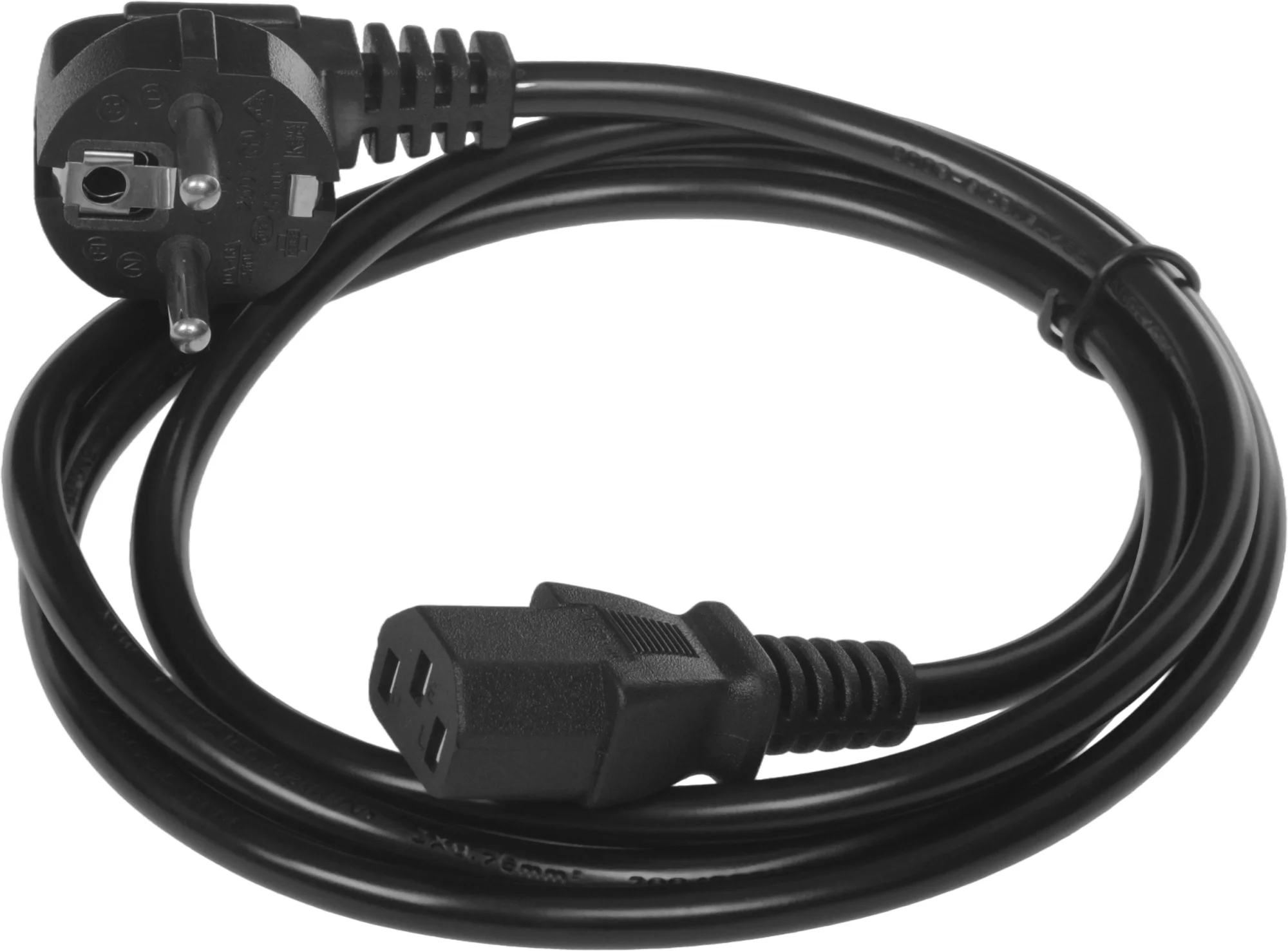 Кабель KingPrice KP-PC-EURO-C13-1.5M, евровилка→IEC C13, 1.5м