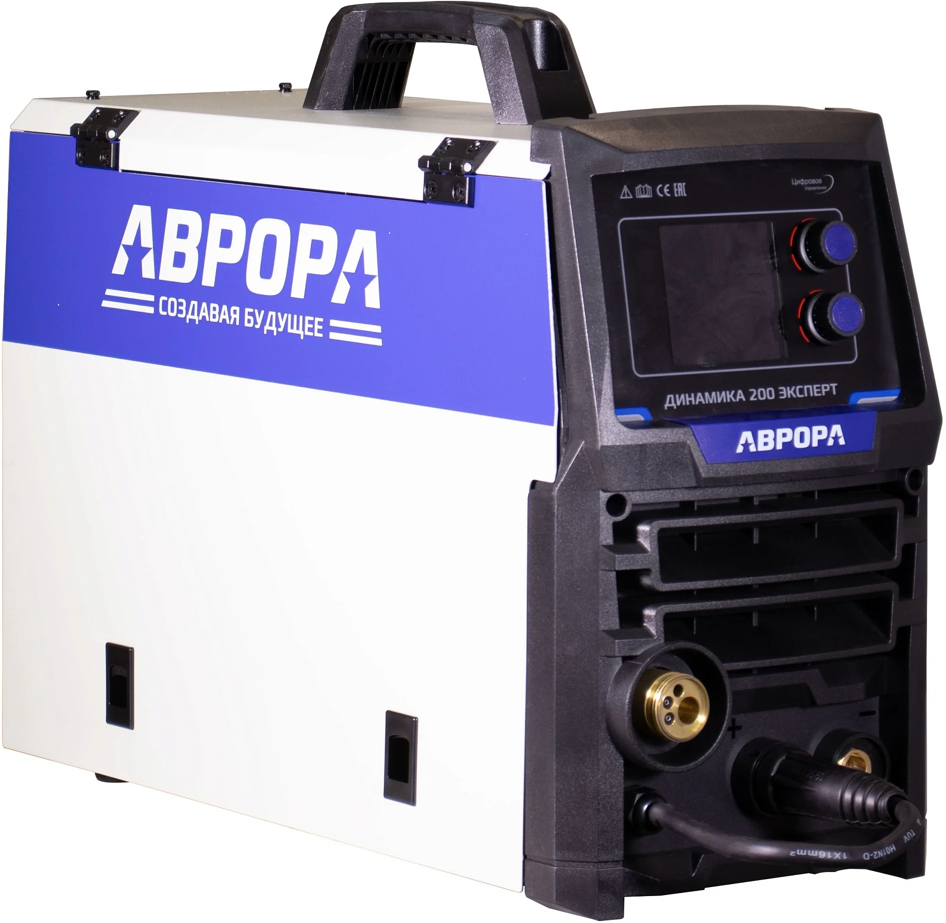 Сварочный полуавтомат Aurora Динамика 200 Эксперт инвертор TIG/МIG/МAG/MMA, 6 кВт