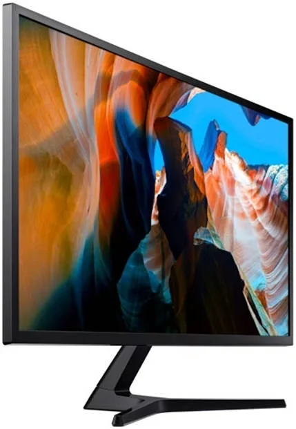 Монитор Samsung 31.5" U32J590UQMXUE темно-серый VA LED 16:9 HDMI матовая 270cd 178гр/178гр 3840x2160 60Hz FreeSync DP 4K 6.3кг