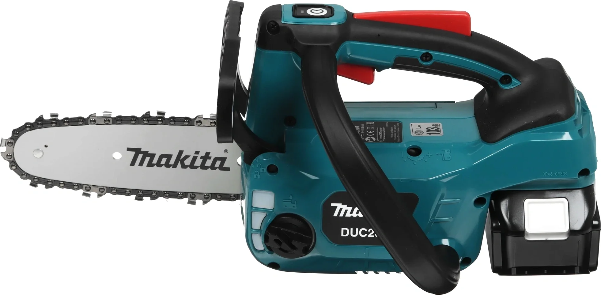 Цепная пила Makita DUC204RF аккум. 570Вт дл.шины:8" (20cm) 1аккум. 3Ач ЗУ