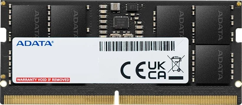 Оперативная память для ноутбука 8Gb (1x8Gb) PC5-44800 5600MHz DDR5 SO-DIMM Unbuffered CL40 ADATA AD5S56008G-S
