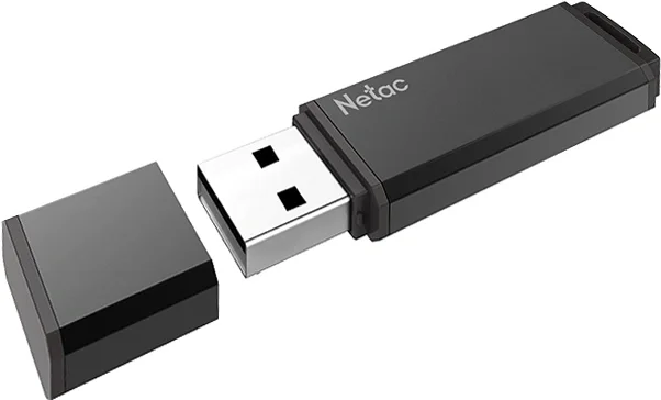 Носитель информации Netac U351 16GB USB3.2 Flash Drive, aluminum alloy housing (replaced NT03U351N-016G-30BK)