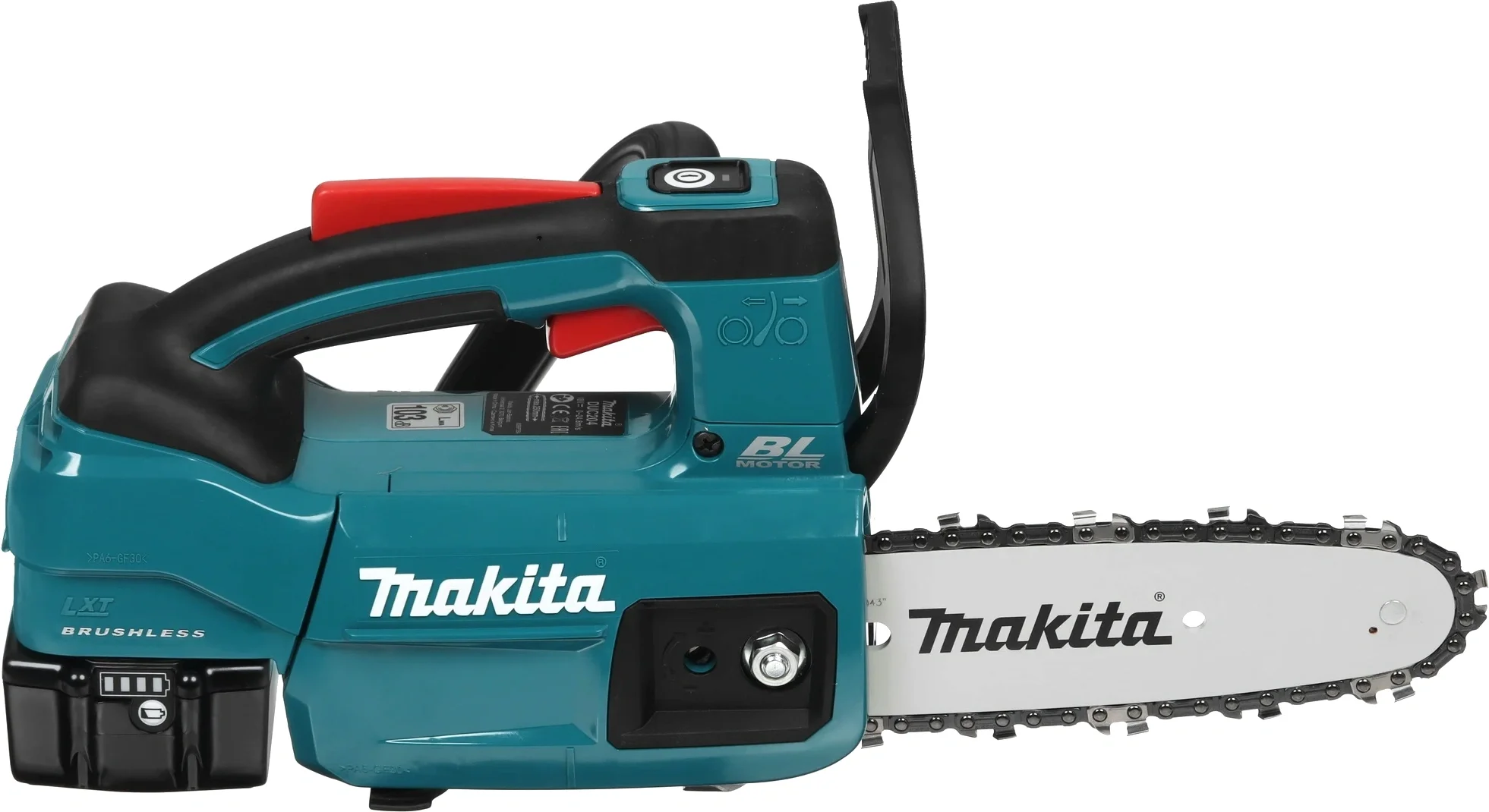 Цепная пила Makita DUC204RF аккум. 570Вт дл.шины:8" (20cm) 1аккум. 3Ач ЗУ