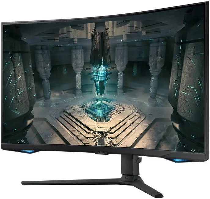 Монитор Samsung 31.5" Odyssey G6 S32BG650EMXUE черный VA LED 16:9 HDMI полуматовая HAS Piv 2500:1 350cd 178гр/178гр 2560x1440 240Hz FreeSync Premium Pro DP 2K USB 7.4кг