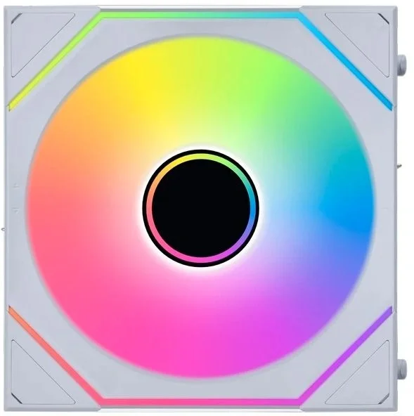 Вентилятор для корпуса Lian-Li Uni Fan SL-INF Wireless 120 ARGB 120х124.5x28 белый 4-pin 29.2дБ (упак.:3шт) (G99.12SLIN1W3W.R0) Ret
