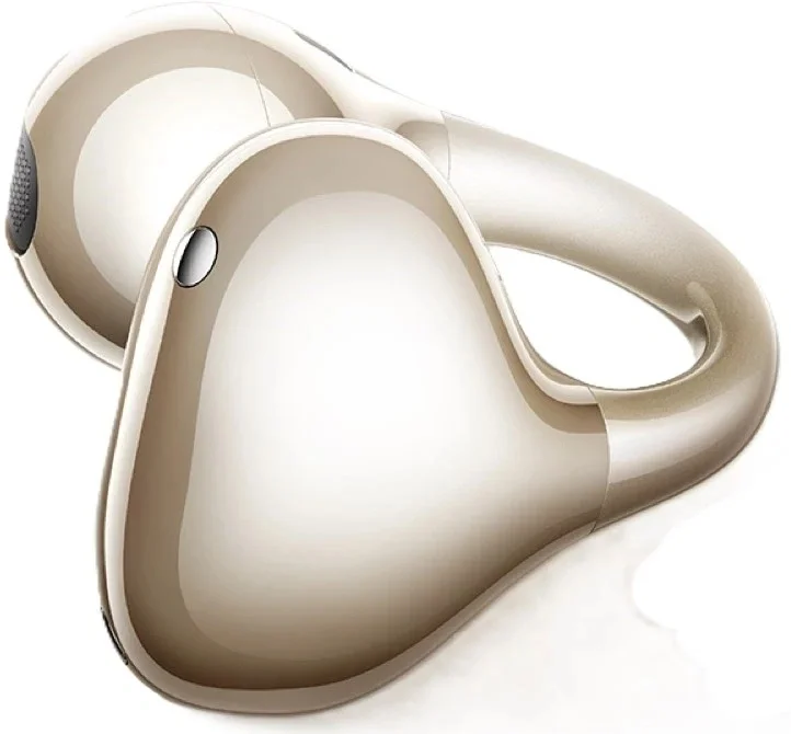 Гарнитура накладные Realme Buds Clip золотистый беспроводные bluetooth клипса (6941764477674)