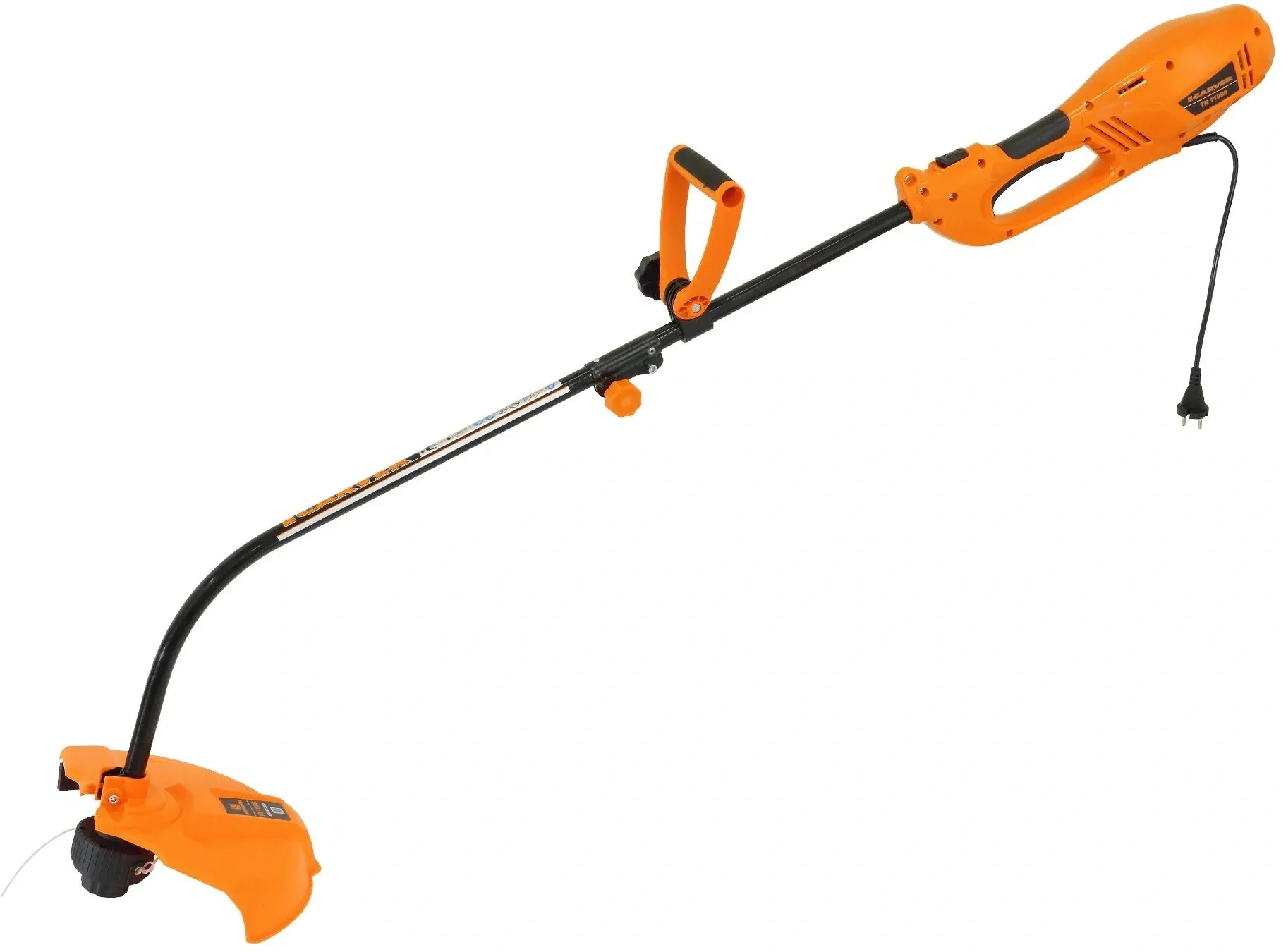 Коса эл. CARVER TR-1100S [01.002.00016] { разъемн.изогн.штанга, леска 2,0 мм)(4 шт/уп.)(48шт/пал }