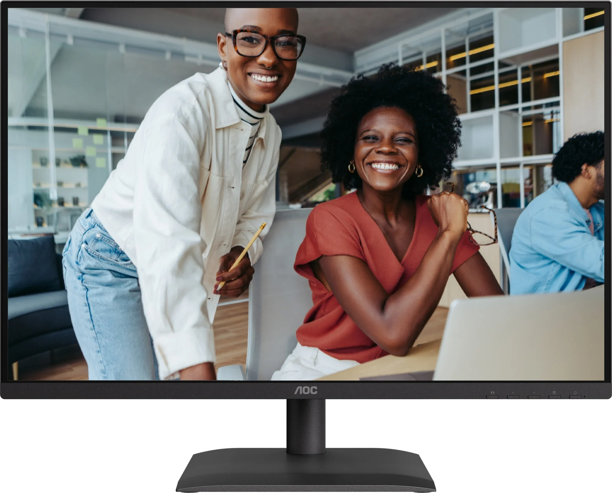 Монитор AOC 24" X24E4U черный IPS LED 16:10 HDMI M/M матовая HAS Piv 300cd 178гр/178гр 1920x1200 100Hz VGA DP FHD USB 5.22кг