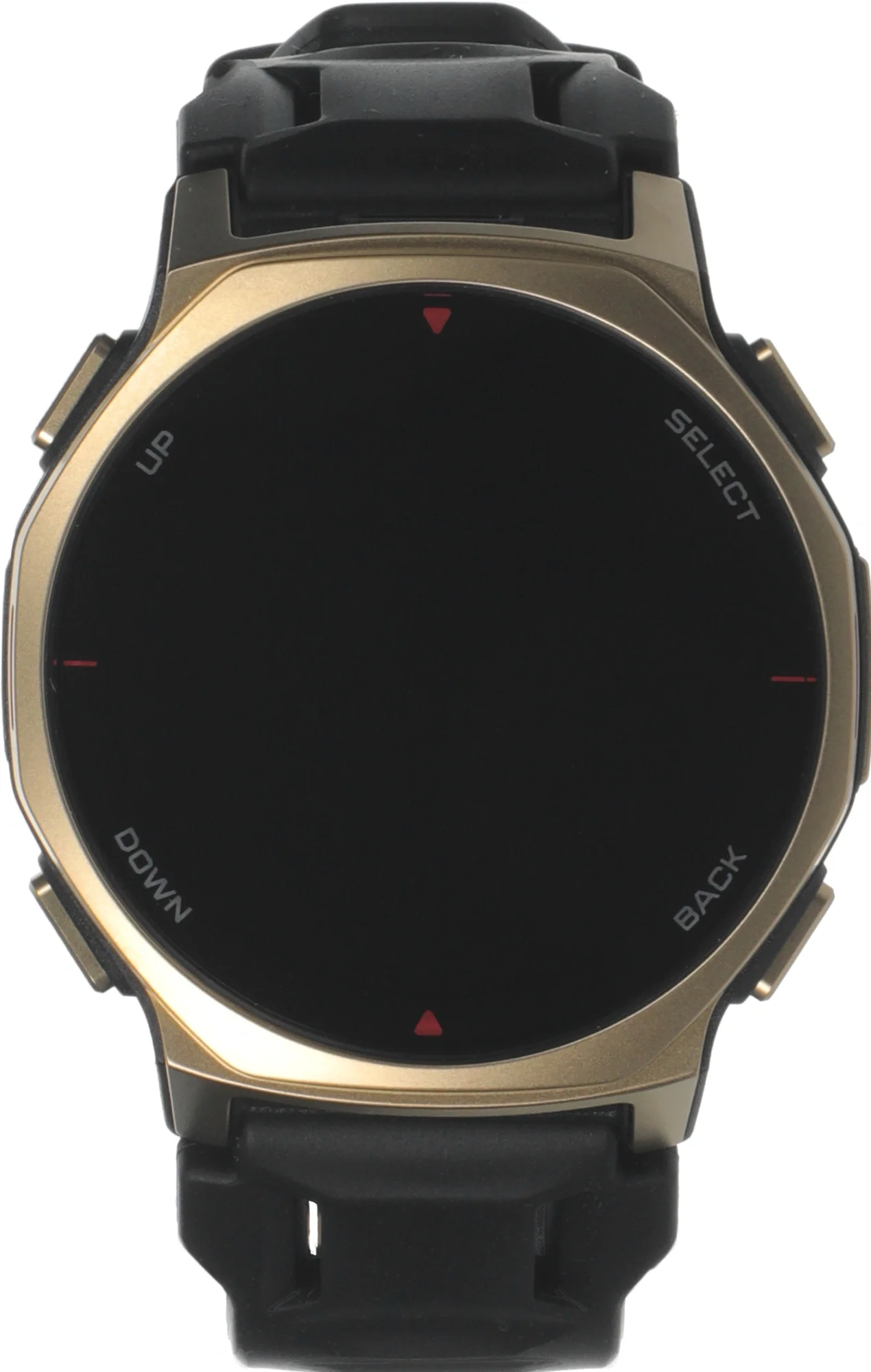 Смарт-часы Amazfit T-rex 3 Pro A2549 44мм 1.32" AMOLED корп.золотистый рем.черный разм.брасл.:140-205мм (6972596109532)