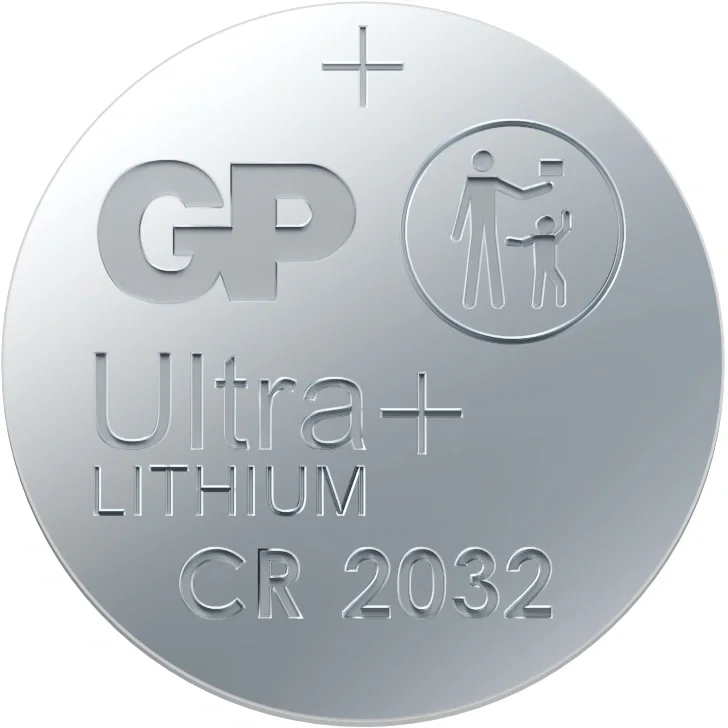 Батарея GP CR2032UP-2CCRSBC2 20/1200, CR2032, 260mAh, 2шт