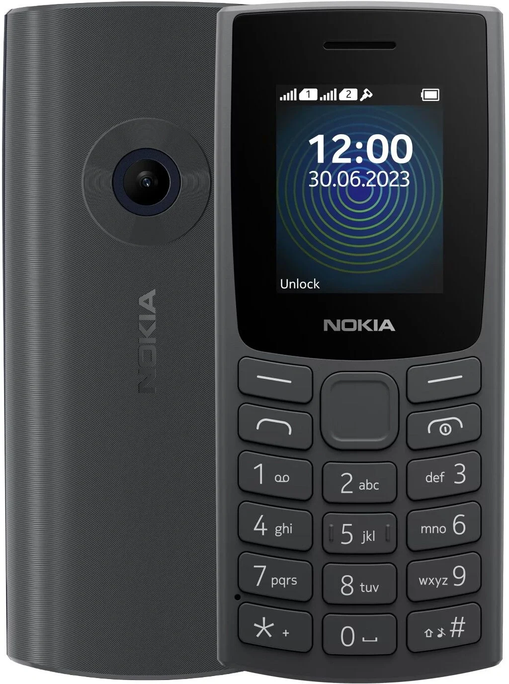 Мобильный телефон Nokia TA-1567 110 DS 0.048 черный моноблок 2Sim 1.8" 240x320 Series 30+ 0.3Mpix GSM900/1800 Protect MP3 FM microSD max32Gb
