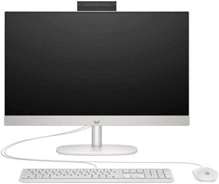 Моноблок HP Inc. - 24-cr0071ci, 23.8", Intel Core i7 1355U 1700MHz, DDR4 16 ГБ, SSD 1 ТБ, Intel Iris Xe Graphics, Wi-Fi, Bluetooth, белый, ОС не установлена, Monoblock, C84FHEA