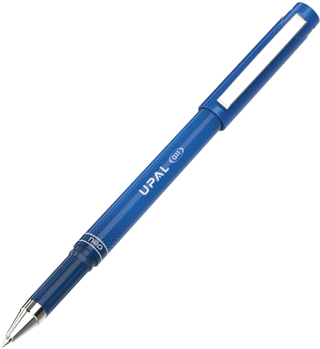 Набор ручек гелевых Deli Upal (EG11-BL-P) синий d=0.7мм кор.карт. (12шт)