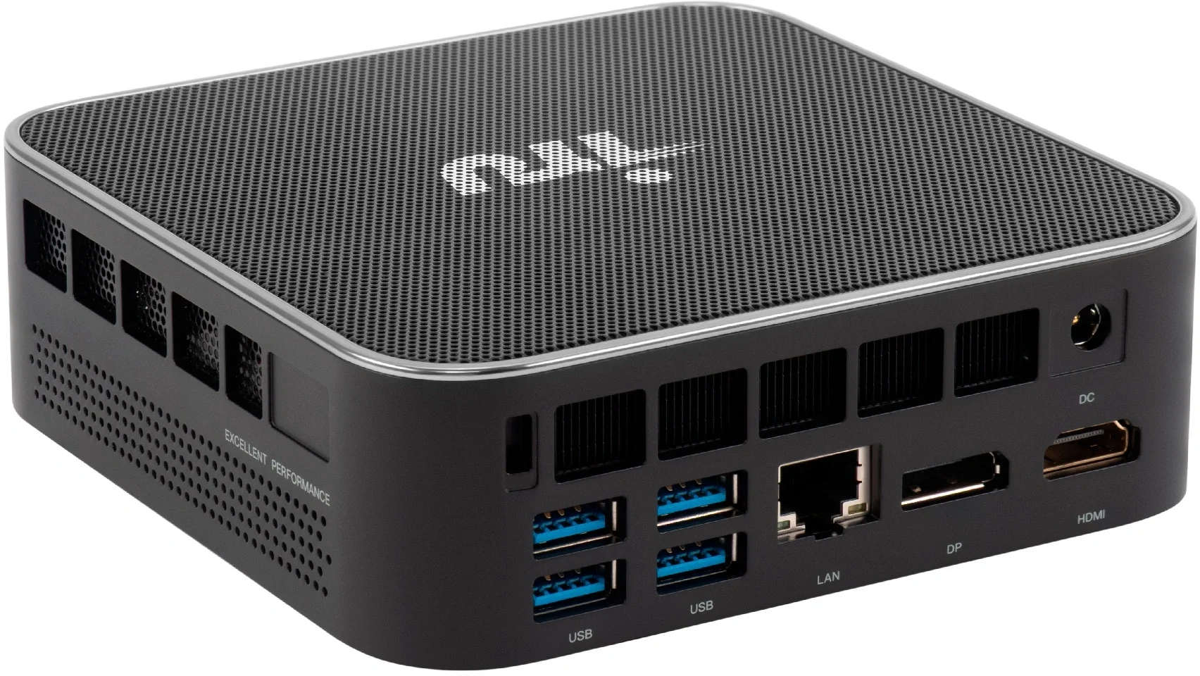 Неттоп IRU Tactio 525 Ryzen 5 6600H (3.3) 16Gb SSD512Gb 660M без ОС GbitEth WiFi BT 120W черный (RUS) (2164267)