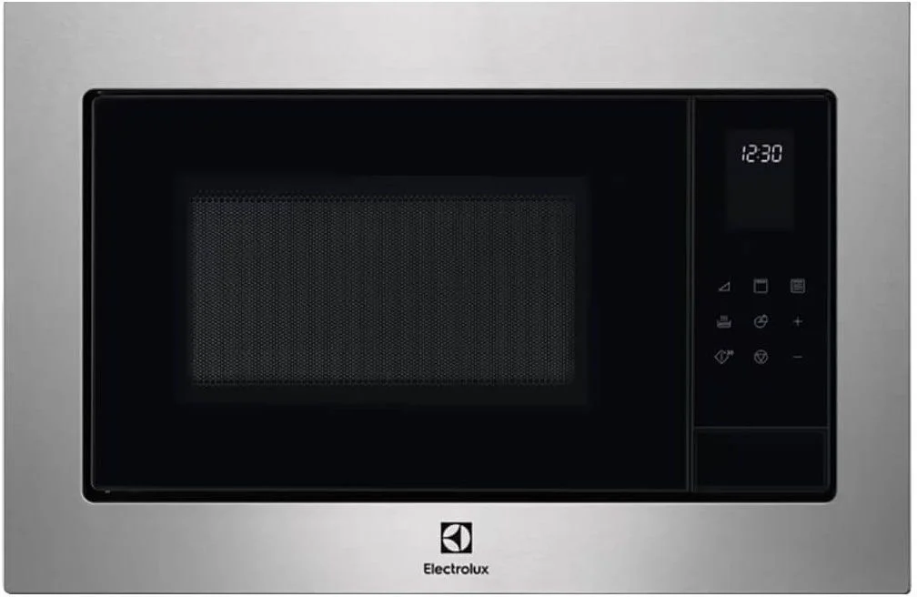 Встраиваемая микроволновая печь ELECTROLUX/ Встраиваемая микроволновая печь ELECTROLUX, ВхШхГ 38.9х59.5х37.8 см, объем 25 л, гриль, сенсорное управление, таймер, цвет черный/нерж.сталь