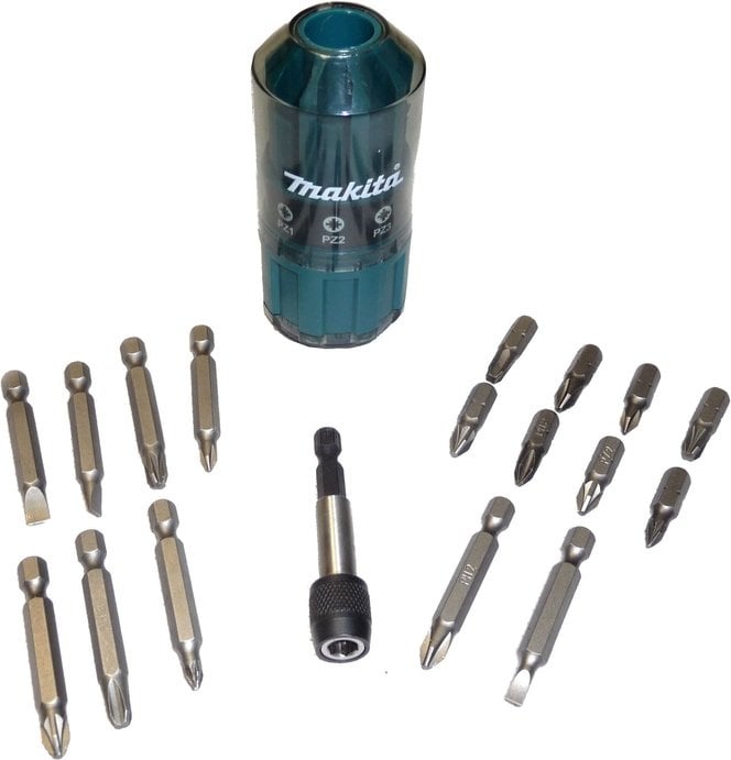 Набор бит Makita  B-28896  (18пред.)  для шуруповертов