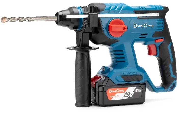 Перфоратор DongCheng DCZC22, SDS-plus, 20 В, 2,1 Дж, от аккумулятора