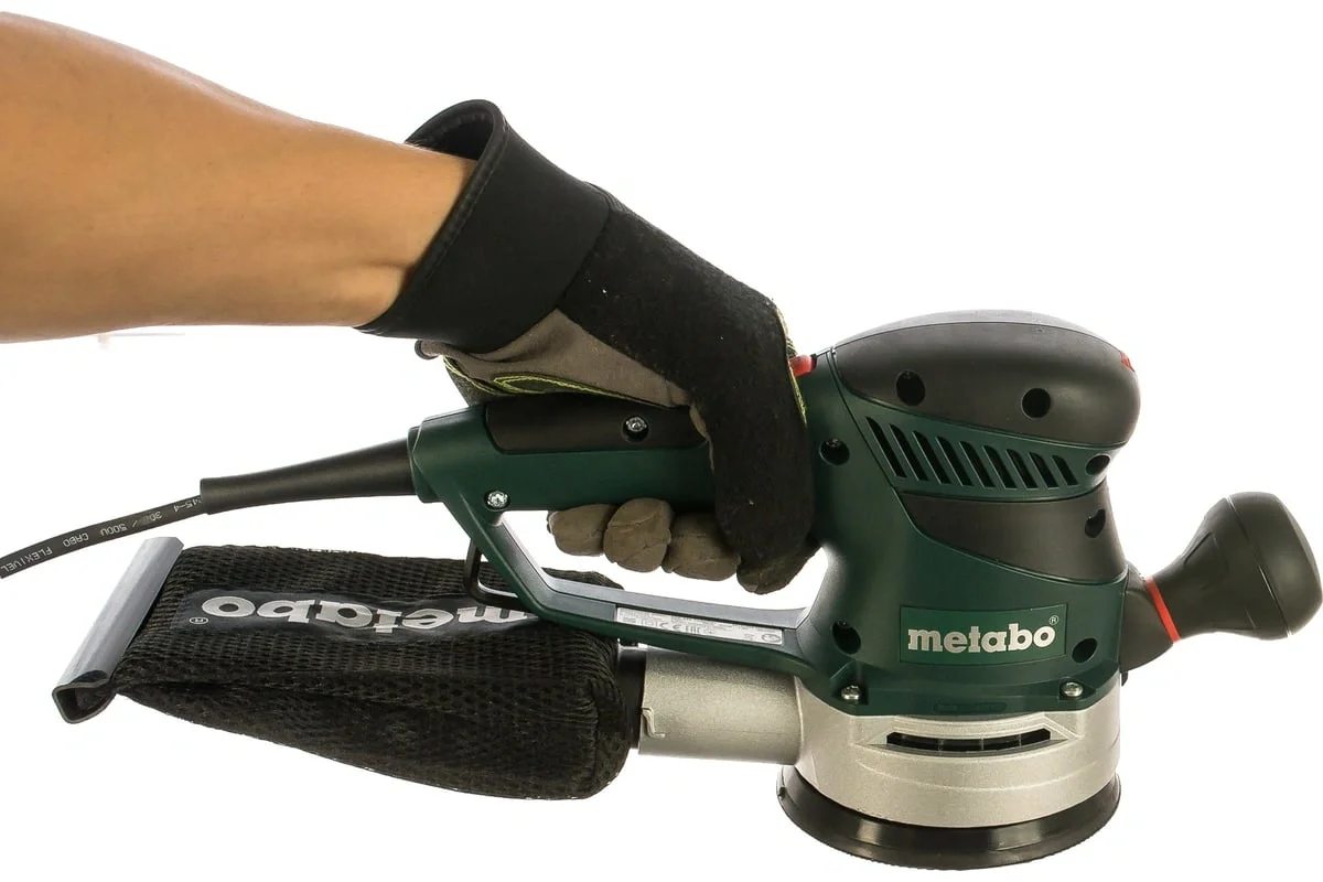 Шлифовальная машина Metabo SXE 425 TurboTec Эксцентриковая шлифовальная машина 600131000 320Вт,125мм, 12600 об/мин, вес 2.0 кг